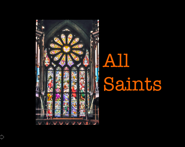 Catch up with our All Saint’s Day Service