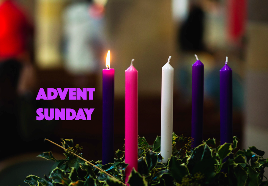 Advent Sunday – join our Livestreamed Service on 29 November, 10am