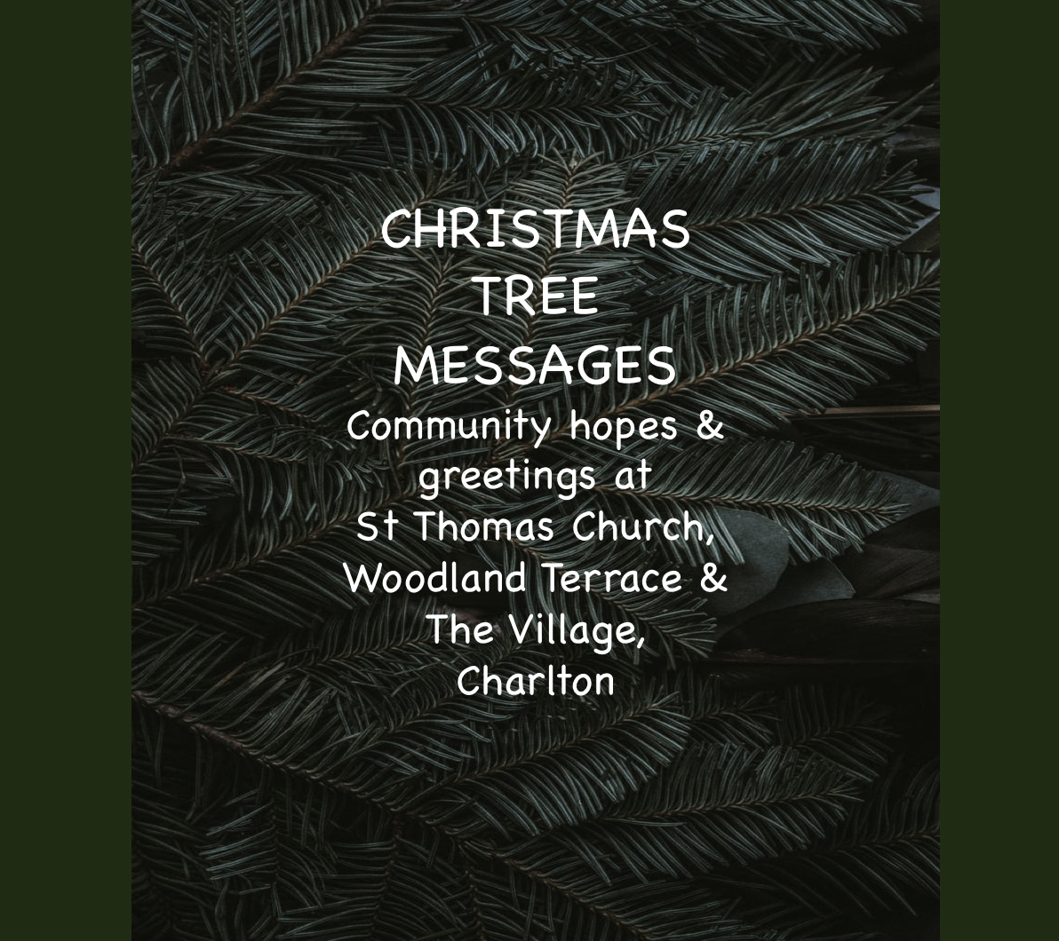 Christmas Tree Messages