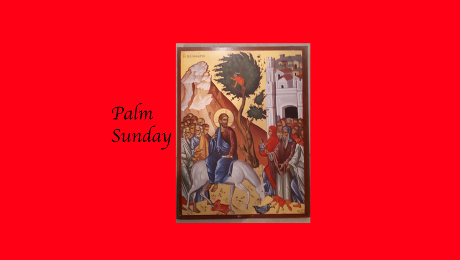 Palm Sunday, 28 March, 10.00am – online